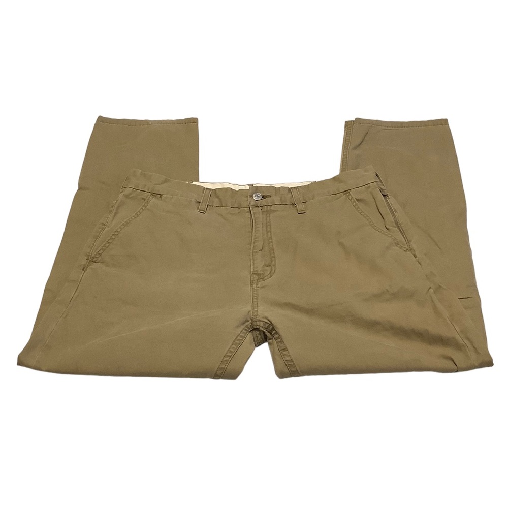 Levi’s 505 Straight Cotton tan Jeans 36x30